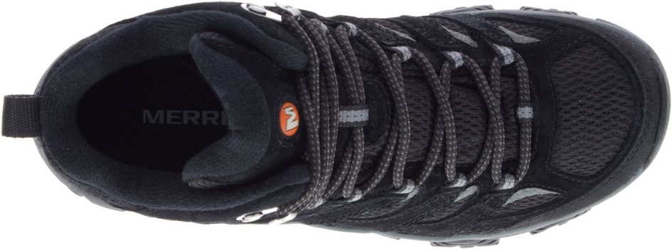 Merrell Naisten Moab 3 Mid Gore-tex Musta-harmaa