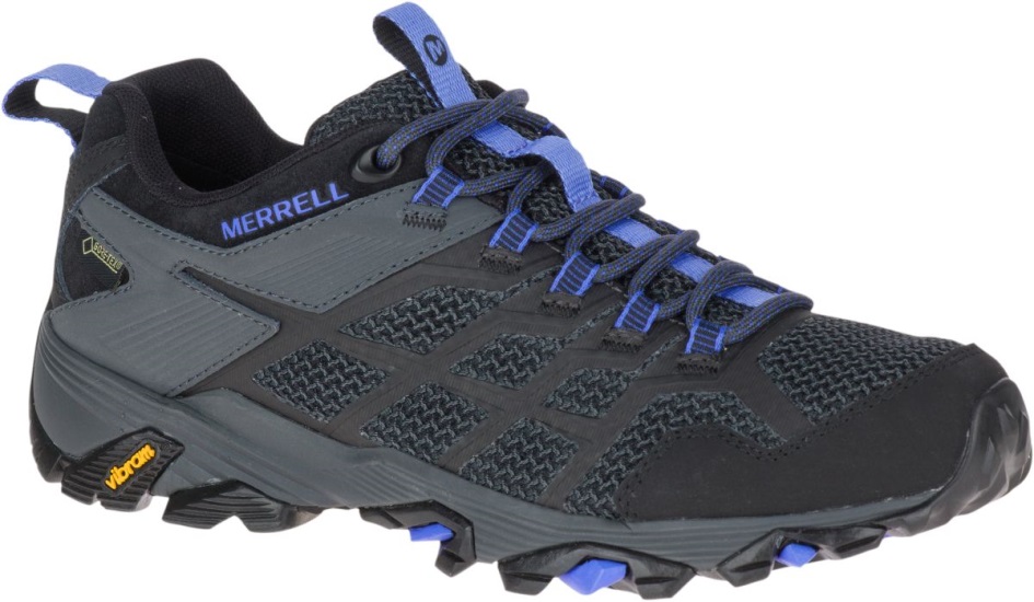 Merrell Naisten Moab Fst 2 Gore-tex Musta-graniitti