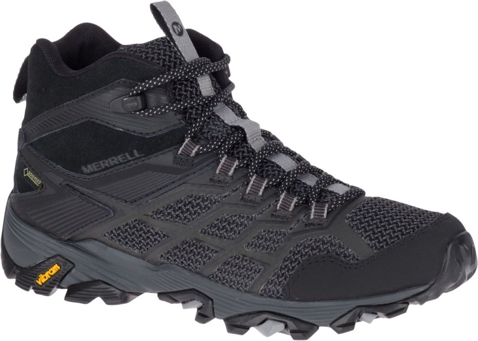 Merrell Naisten Moab Fst 2 Mid Gore-tex Musta