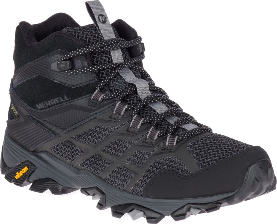 Merrell Naisten Moab Fst 2 Mid Gore-tex Musta