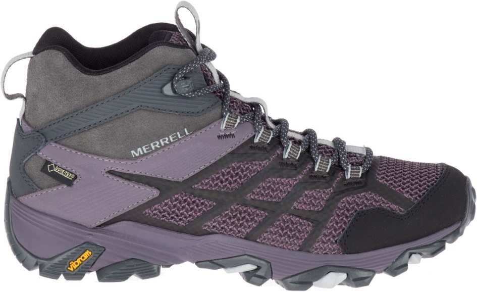 Merrell Naisten Moab Fst 2 Mid Gore-tex Graniittihai