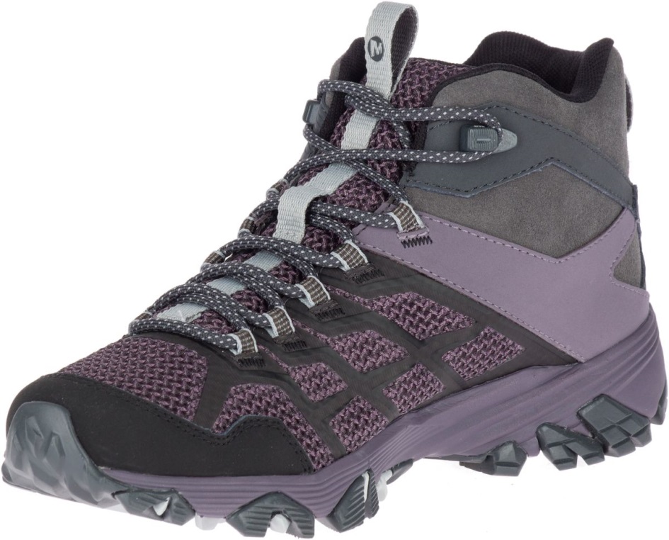 Merrell Naisten Moab Fst 2 Mid Gore-tex Graniittihai