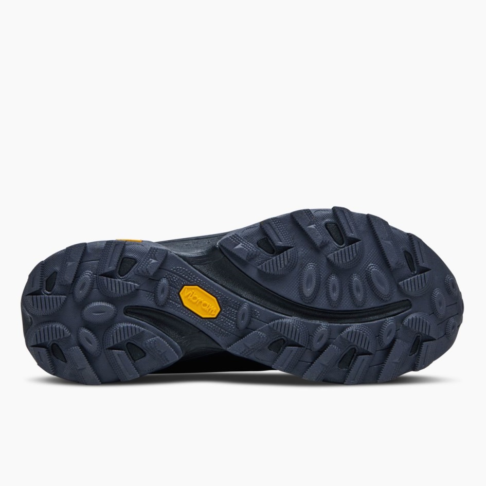 Merrell Naisten Moab Speed Gore-tex Black-asfaltti