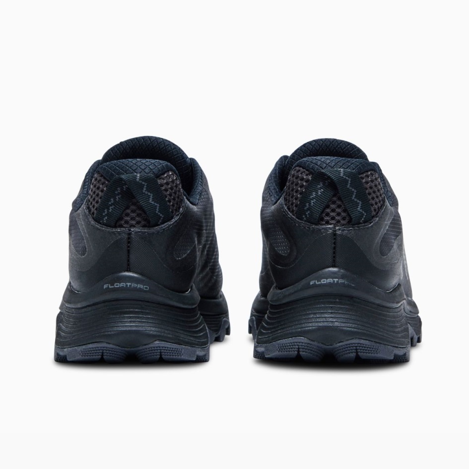Merrell Naisten Moab Speed Gore-tex Black-asfaltti