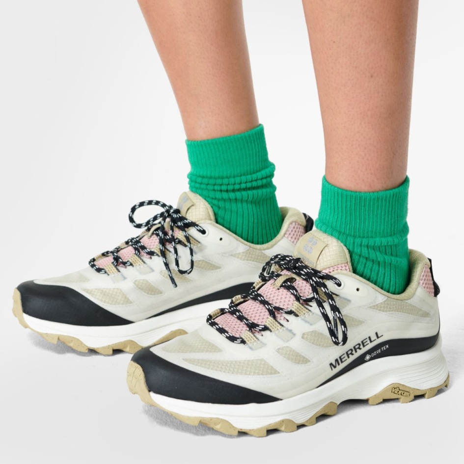 Merrell Naisten Moab Speed Gore-tex X Hikinen Betty White-khaki