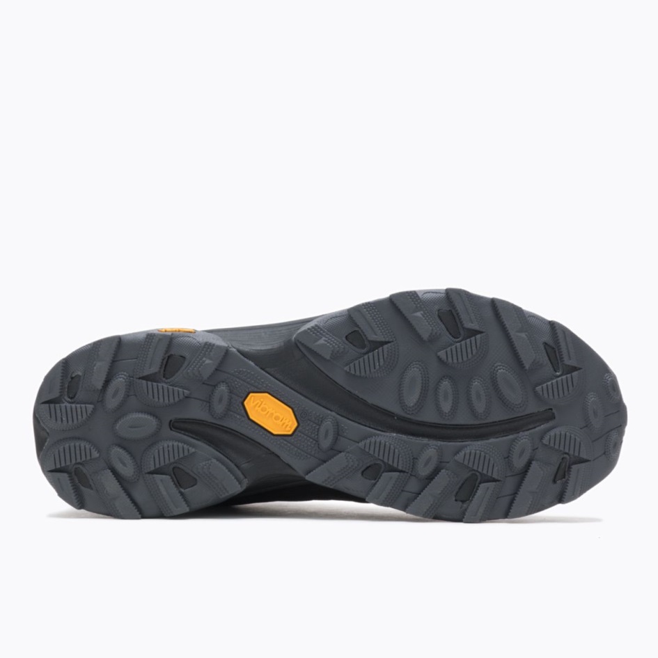 Merrell Naisten Moab Speed Mid Gore-tex Black-asfaltti