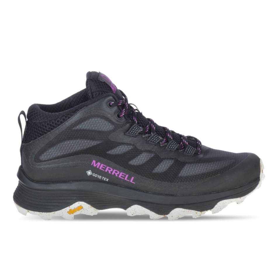 Merrell Naisten Moab Speed Mid Gore-tex Musta