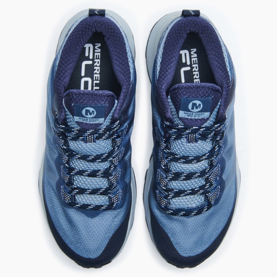 Merrell Naisten Moab Speed Mid Gore-tex Navy