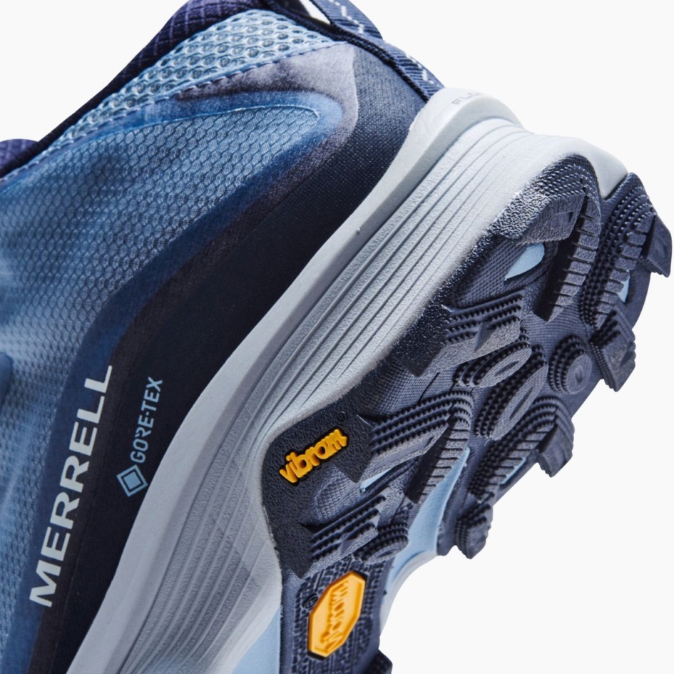 Merrell Naisten Moab Speed Mid Gore-tex Navy