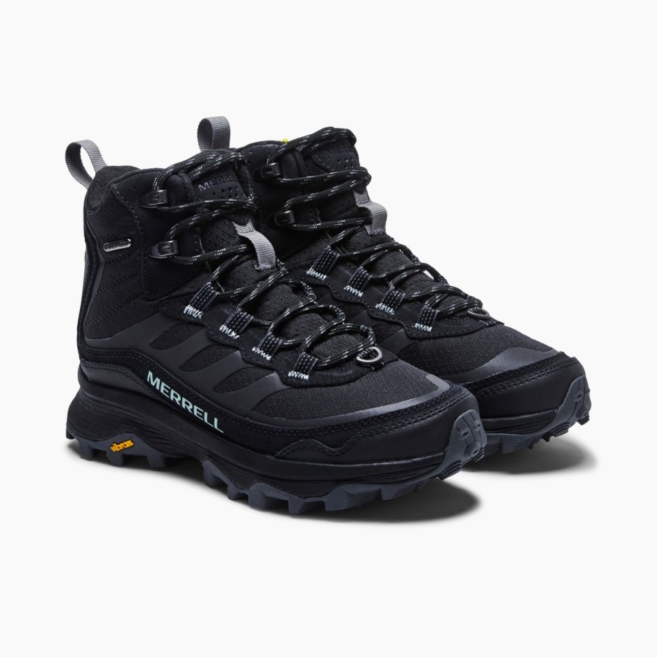 Merrell Naisten Moab Speed Thermo Mid Vedenpitävä Musta