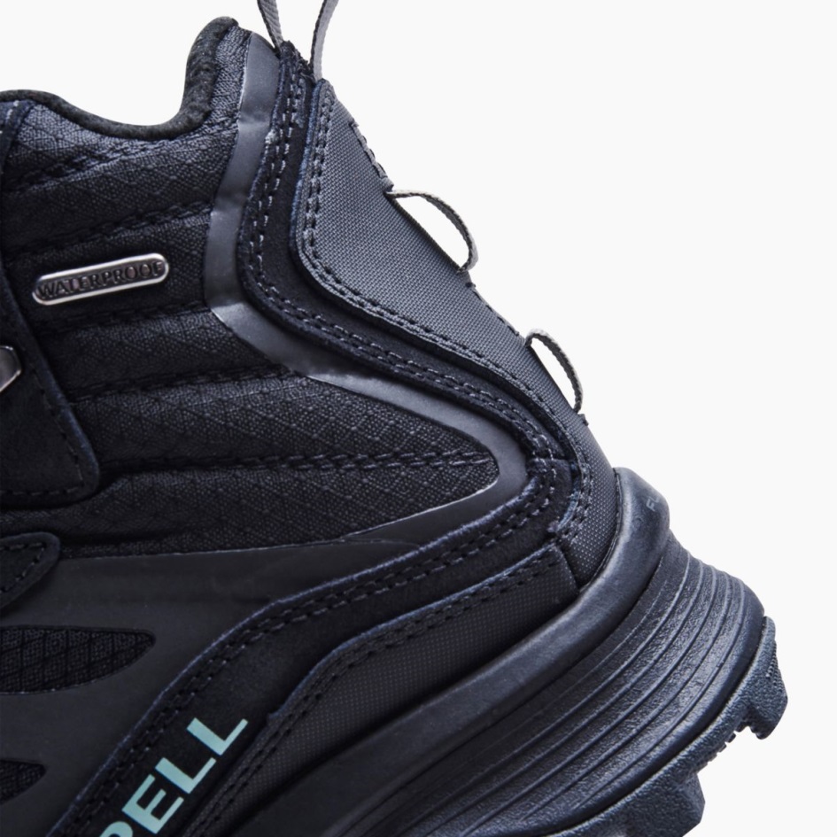 Merrell Naisten Moab Speed Thermo Mid Vedenpitävä Musta