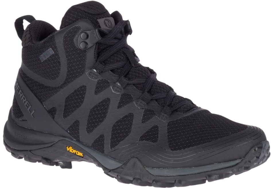 Merrell Naisten Sireeni 3 Mid Gore-tex Musta-musta