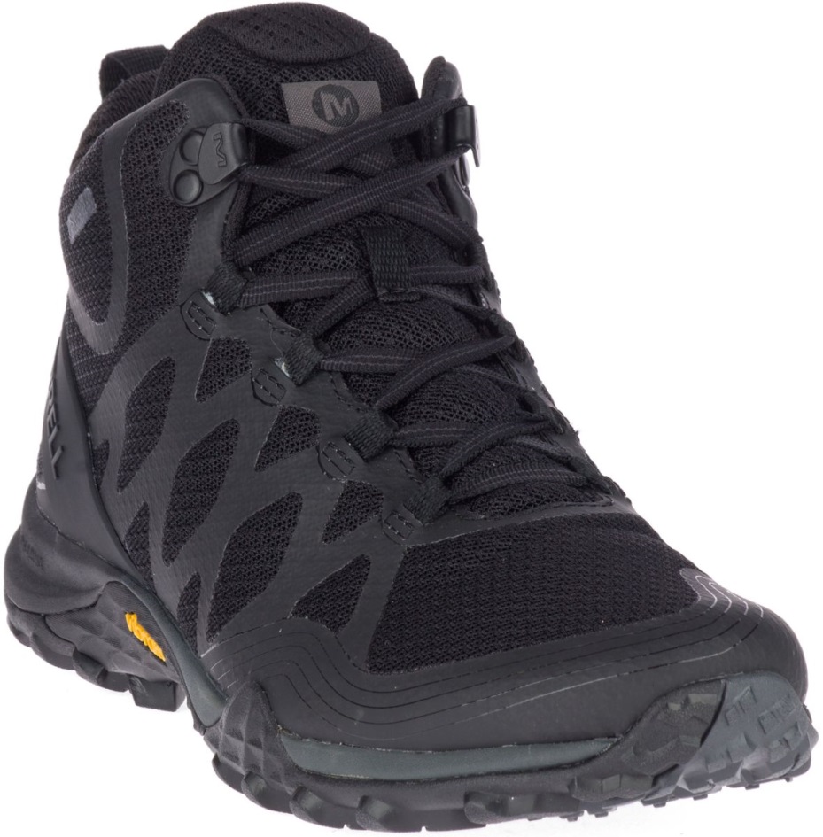 Merrell Naisten Sireeni 3 Mid Gore-tex Musta-musta