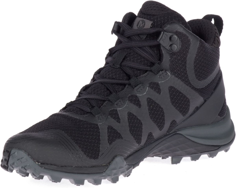 Merrell Naisten Sireeni 3 Mid Gore-tex Musta-musta