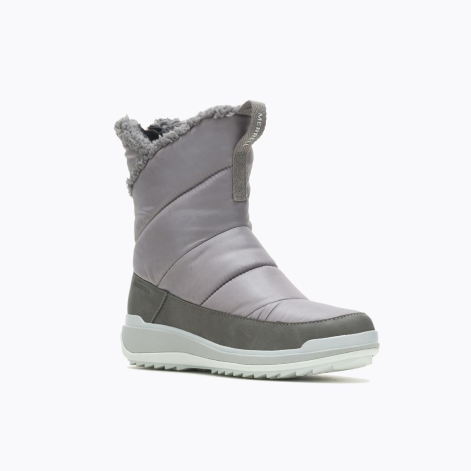 Merrell Naisten Snowcreek Sport Mid Zip Polar Vedenpitävä Puuhiili
