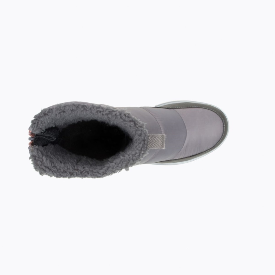 Merrell Naisten Snowcreek Sport Mid Zip Polar Vedenpitävä Puuhiili