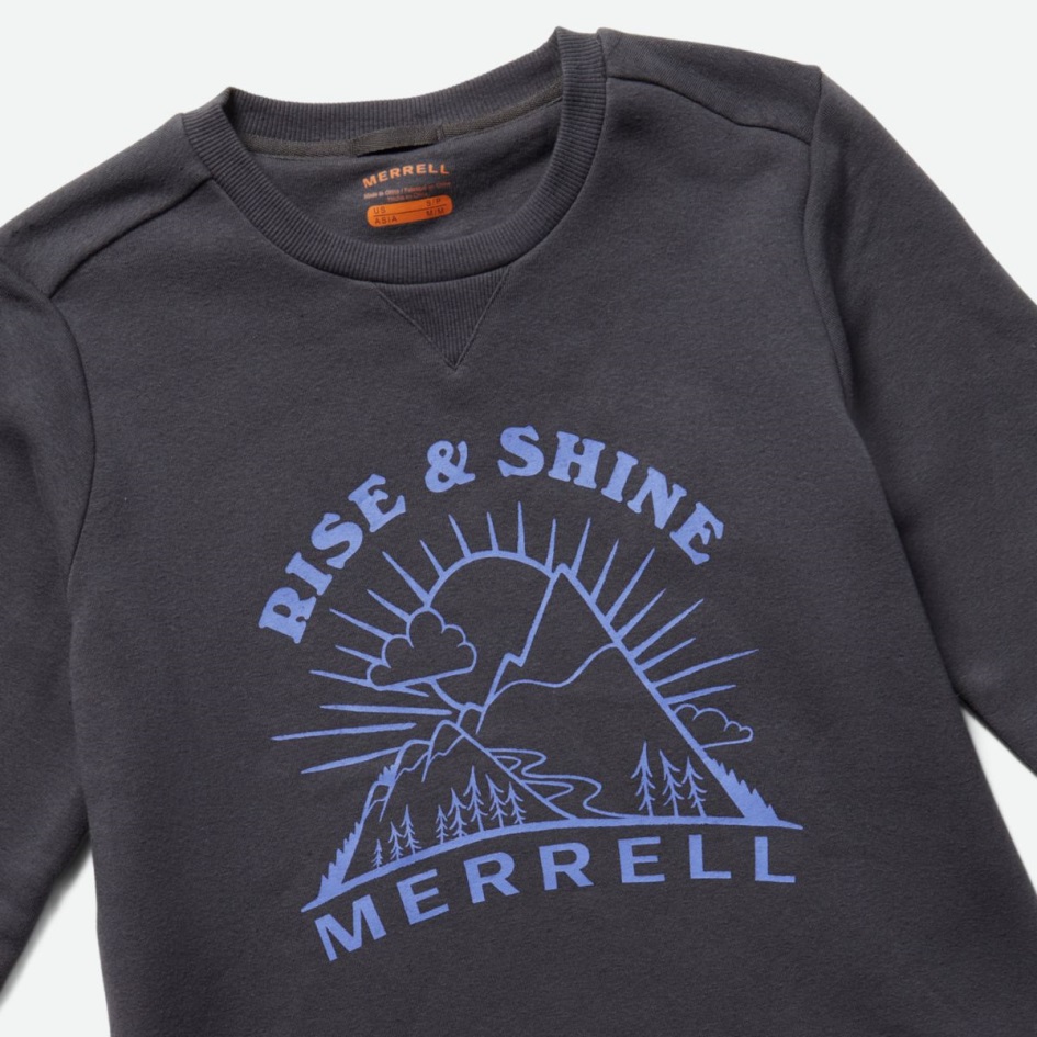 Merrell Naisten Joukkue Ulkoilu Crewneck Fleece India Muste