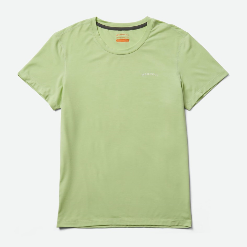 Merrell Naisten Tencel™ Lyhythihainen T-paita, Foam Vihreä