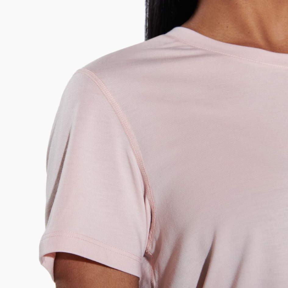 Merrell Naisten Tencel™ Lyhythihainen Tee Ruusunsavu