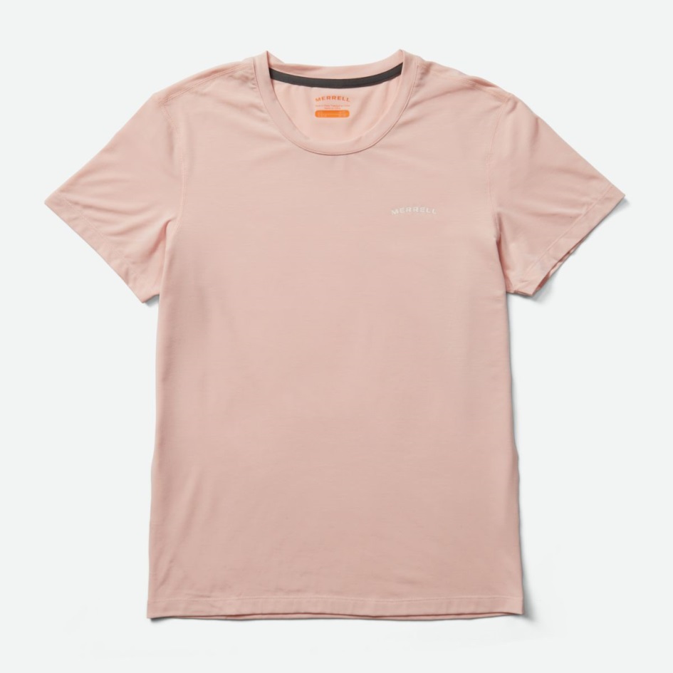 Merrell Naisten Tencel™ Lyhythihainen Tee Ruusunsavu