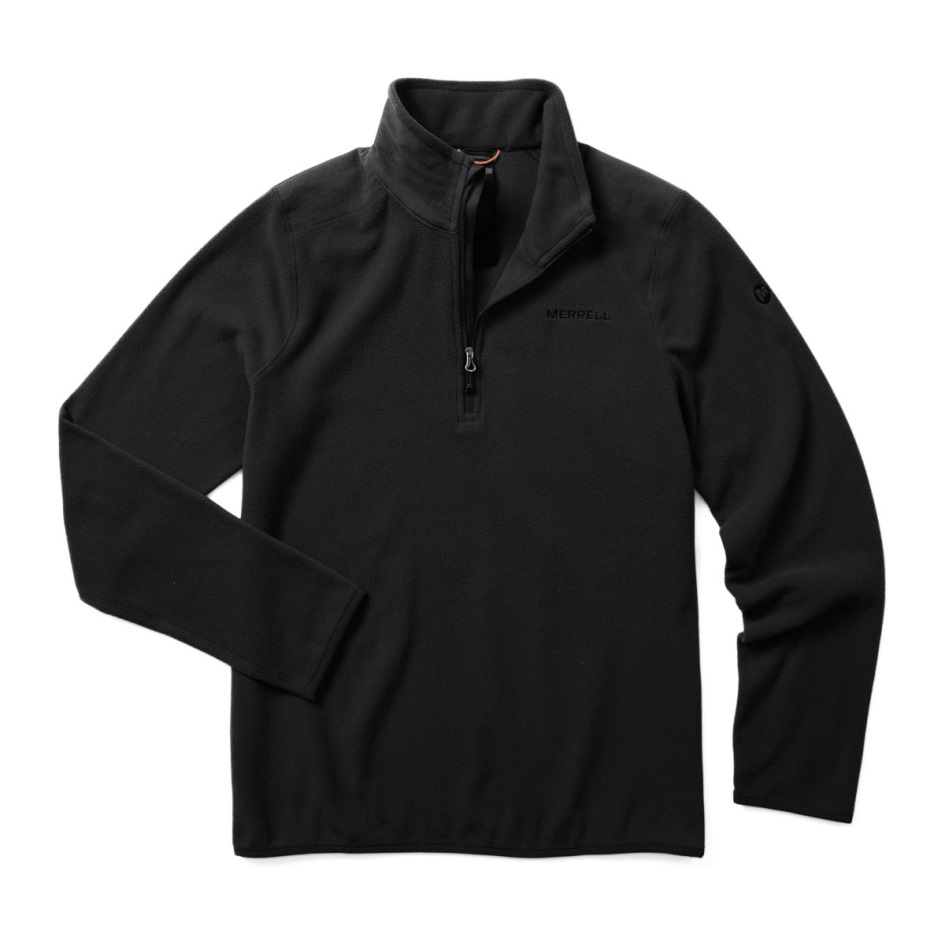Merrell Naisten Maasto 1/4 Vetoketjullinen Fleece Musta