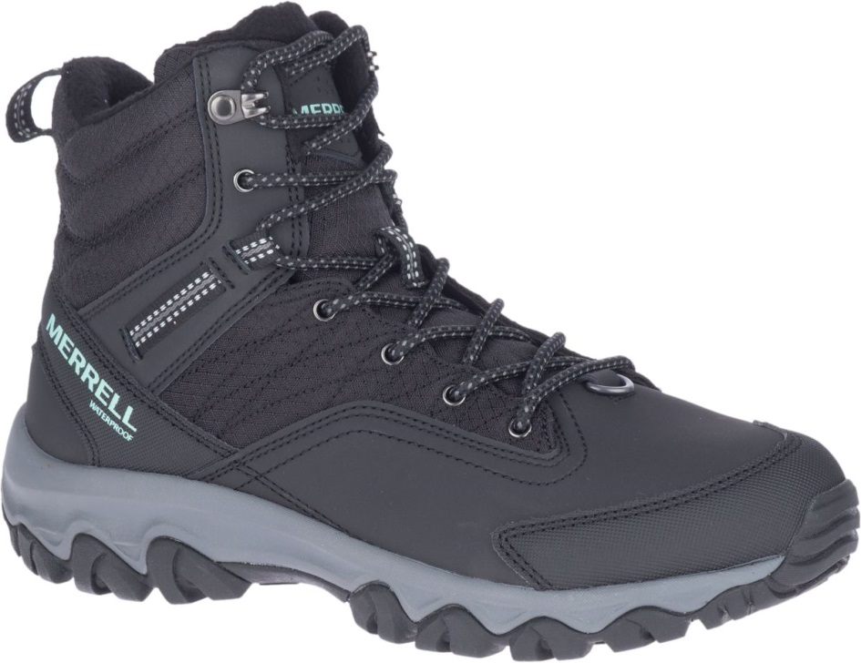 Merrell Naisten Thermo Akita Mid Vedenpitävä Musta