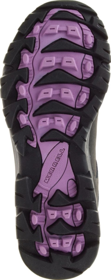 Merrell Naisten Vego Mid Nahka Vedenpitävä Musta-gloxinia