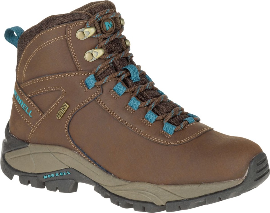 Merrell Naisten Vego Mid Nahka Vedenpitävä Tumma Maan-britannynsininen