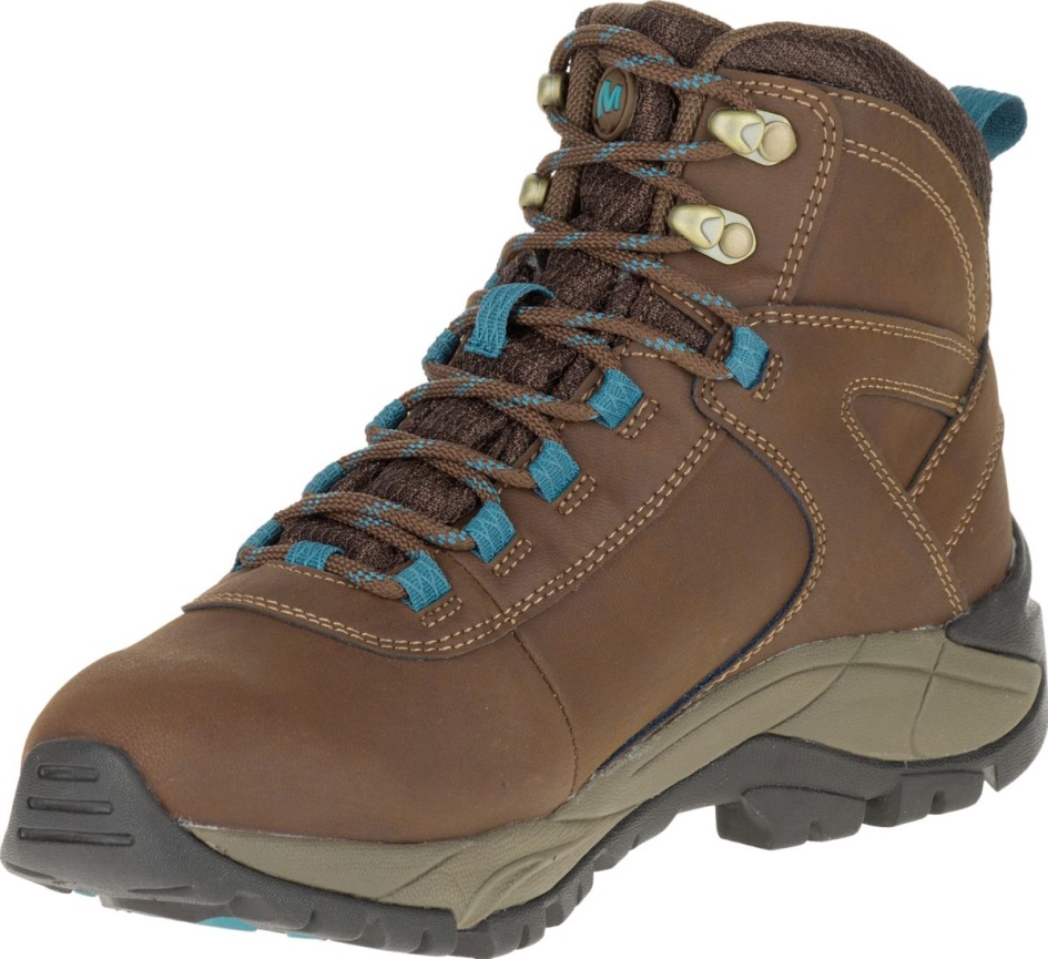 Merrell Naisten Vego Mid Nahka Vedenpitävä Tumma Maan-britannynsininen