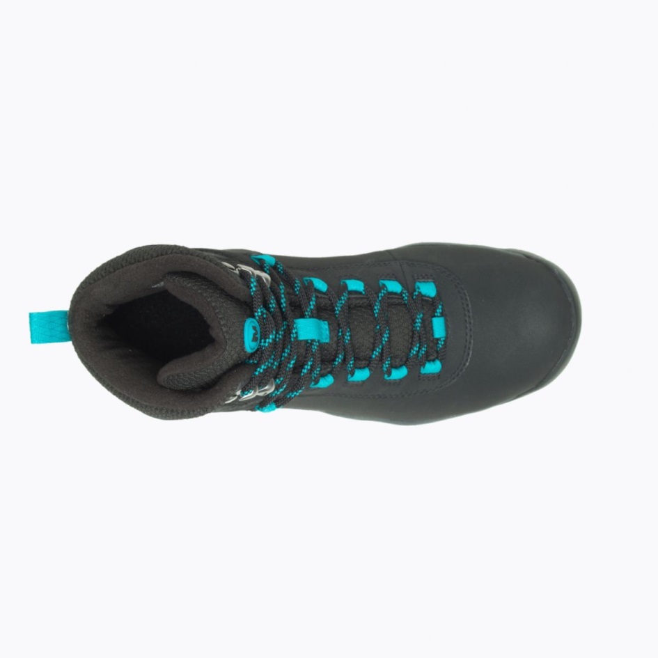 Merrell Naisten Vigo Thermo Mid Nahka Vedenpitävä Musta Capri