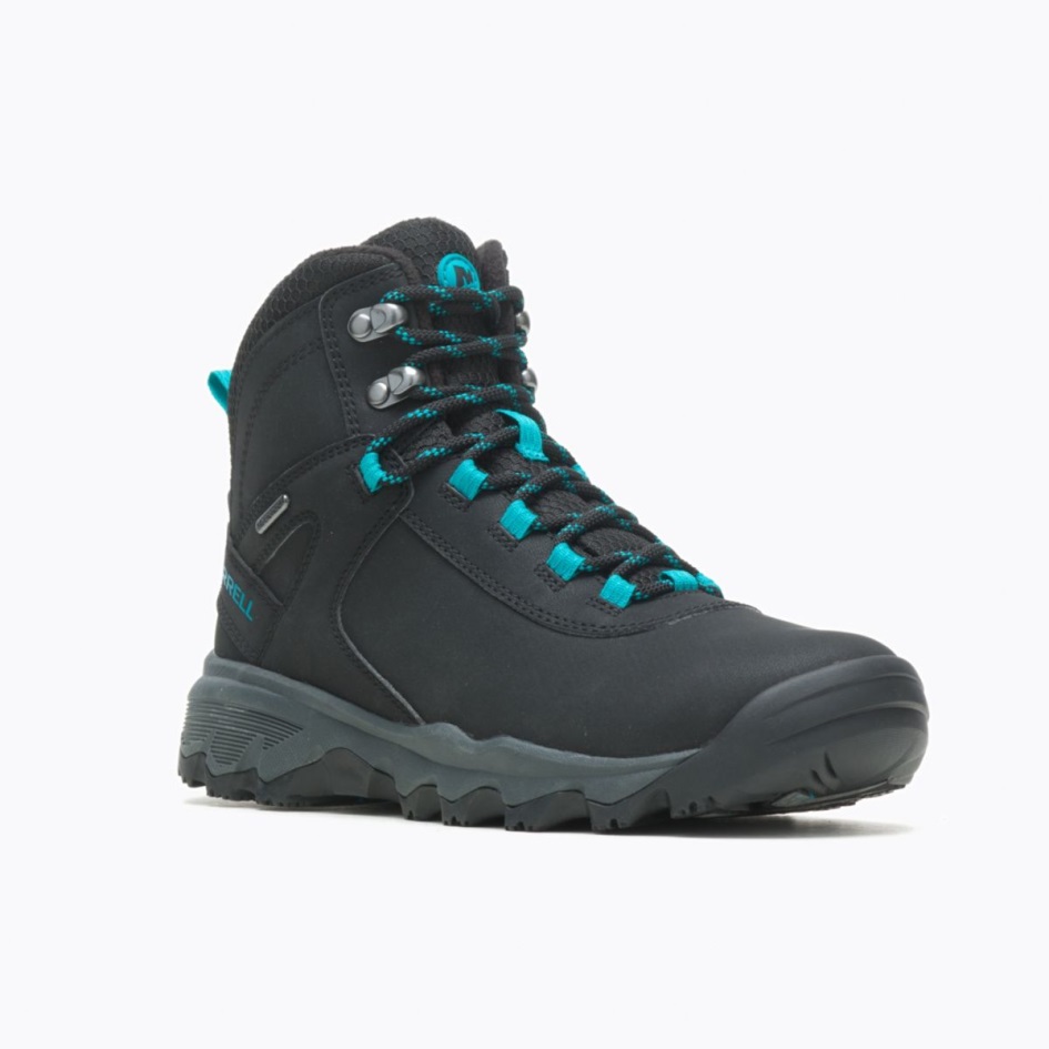Merrell Naisten Vigo Thermo Mid Nahka Vedenpitävä Musta Capri